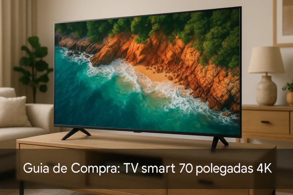 5 Melhores TV Smart 70 Polegadas 4K Testadas por Usuários Reais