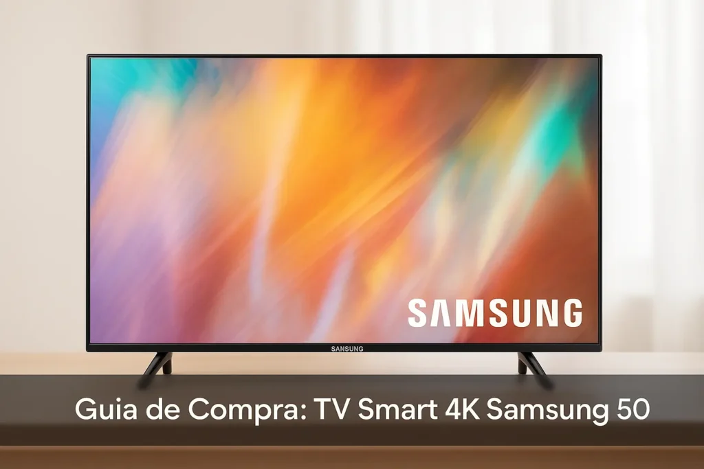 Guia de Compra: 5 Melhores TV Smart 4K Samsung 50 para 2025