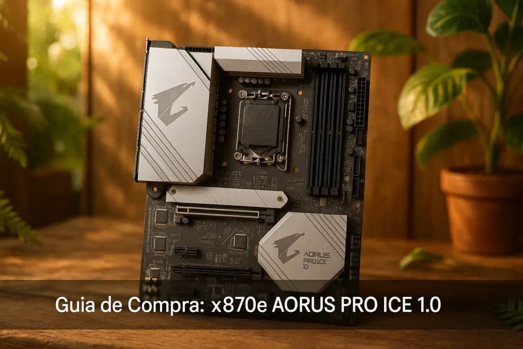 5 Melhores x870e Aorus pro ice 1.0 para Performance Máxima