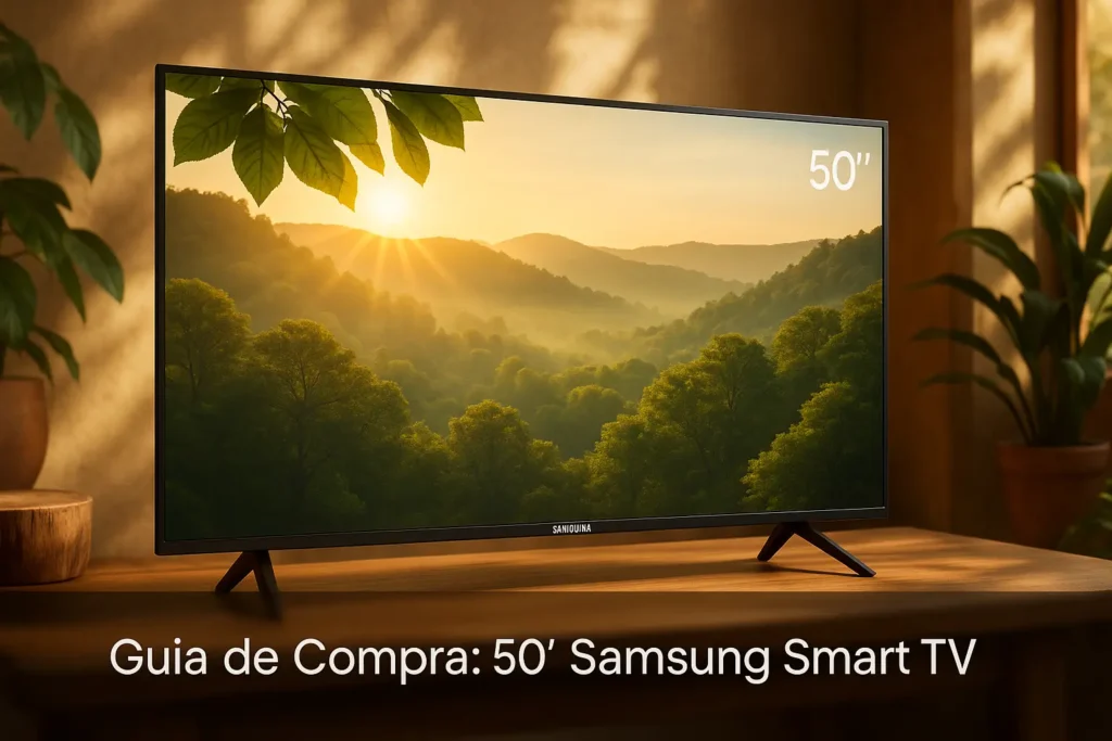5 Melhores 50 Samsung Smart TV para 2025