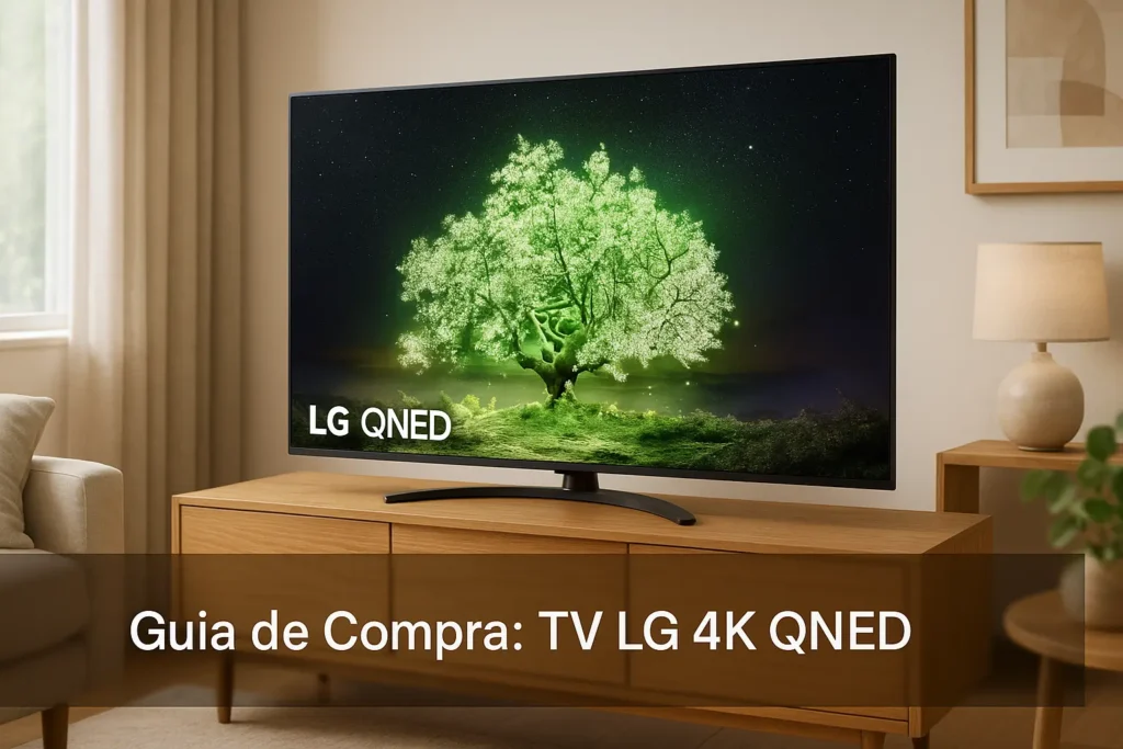 Guia de Compra: 5 Melhores TV LG 4K QNED para 2025