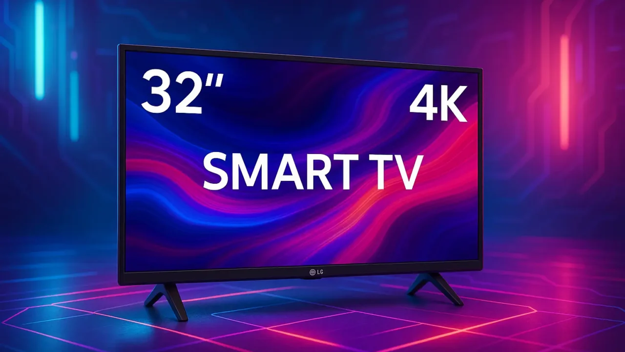 Guia rápido: 6 smart TV 32 polegadas 4K LG com mais recursos em 2025