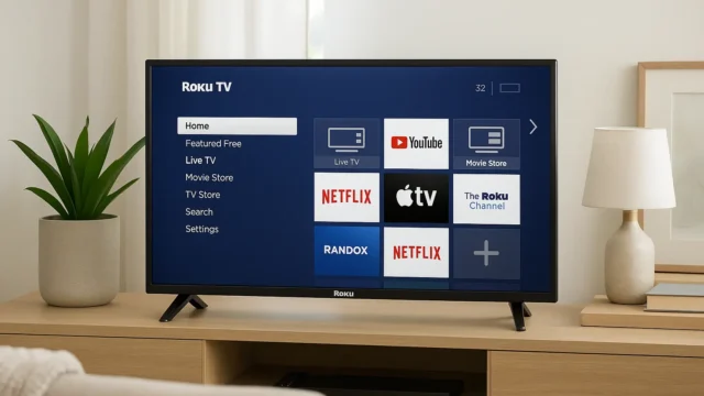 6 televisão Roku 32 polegadas com garantia estendida e suporte VIP em 2025