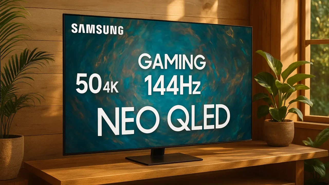 Smart TV 50 4K NEO QLED Samsung gaming 144hz baratos e bons mais vendidos no Brasil