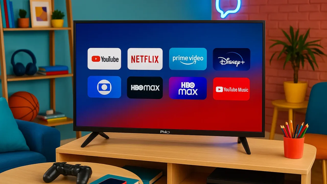 Smart TV 43 polegadas Philco bom e barato que valem a pena
