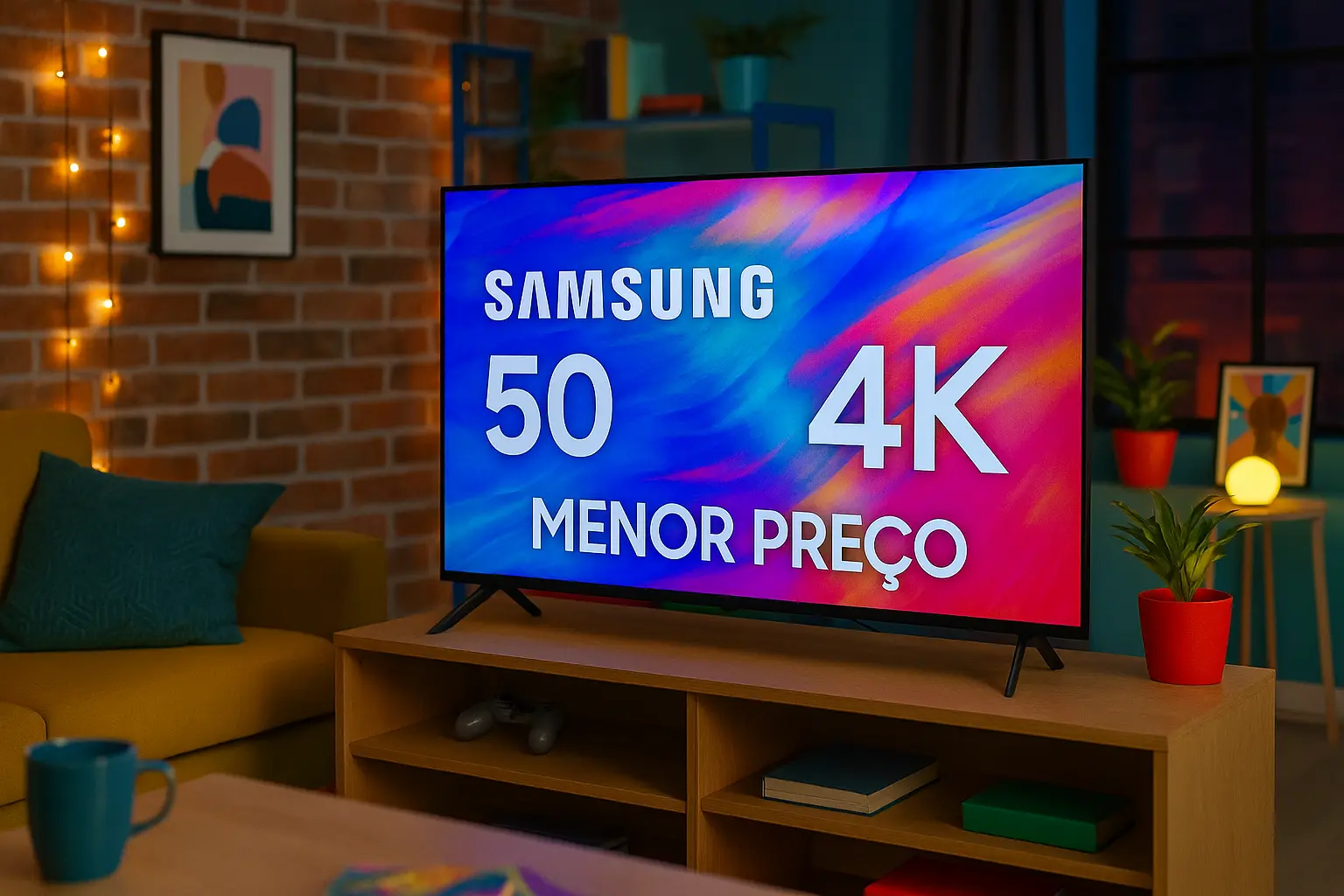 Guia rápido: 6 TV Samsung 50 polegadas 4K menor preço