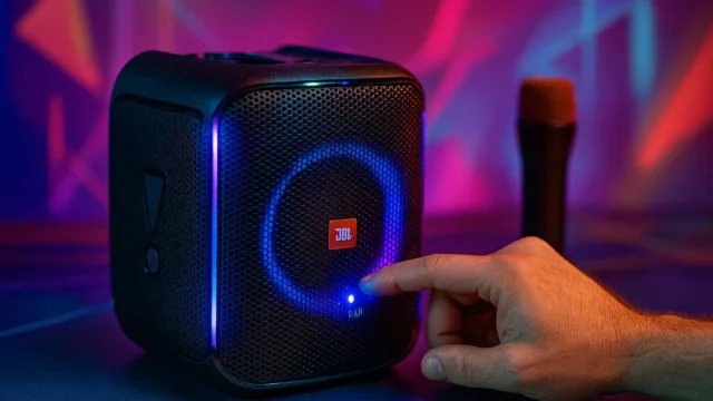 JBL PartyBox Encore com microfone: 3 escolhas confiáveis