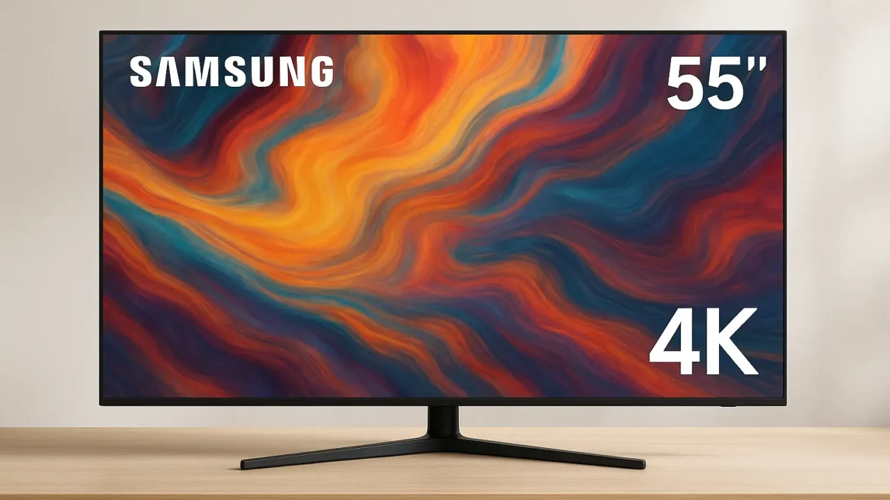 6 TV 55 polegadas 4K Samsung com garantia estendida e suporte VIP em 2025