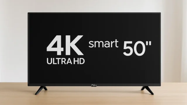 TV smart 50 polegadas Philco barato com alta avaliacao