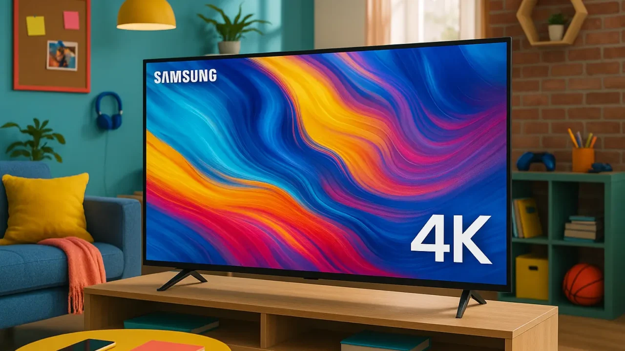 6 TV 4K 60 polegadas Samsung com garantia estendida e suporte VIP