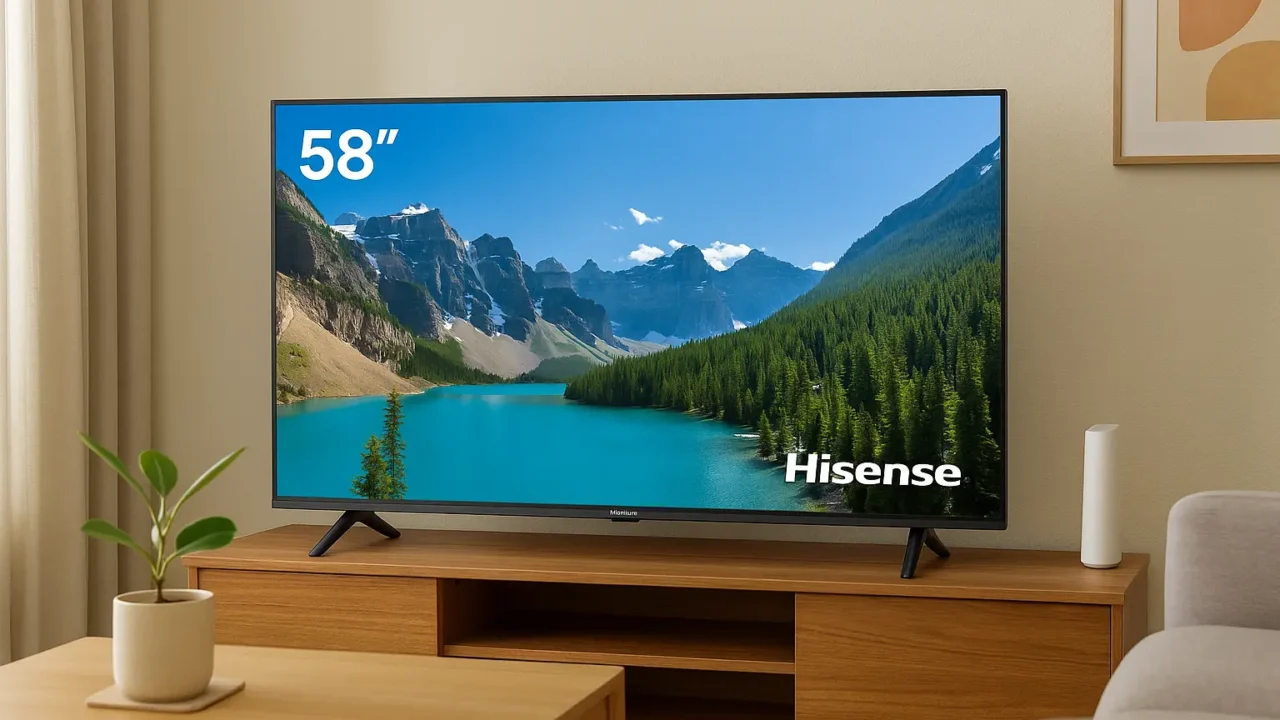 58 Hisense TV destaque em 2025: 6 modelos versáteis para qualquer bolso