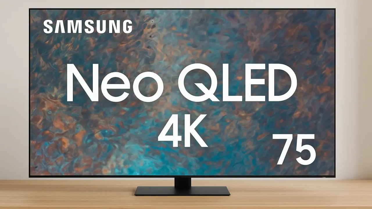 Samsung smart TV 75 NEO QLED 4K 75QN85A barato com alta avaliacao