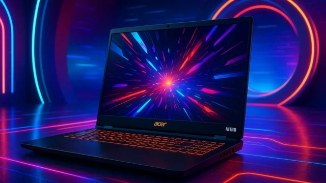 6 notebook Acer Nitro V15 i7 com design premium por preço justo