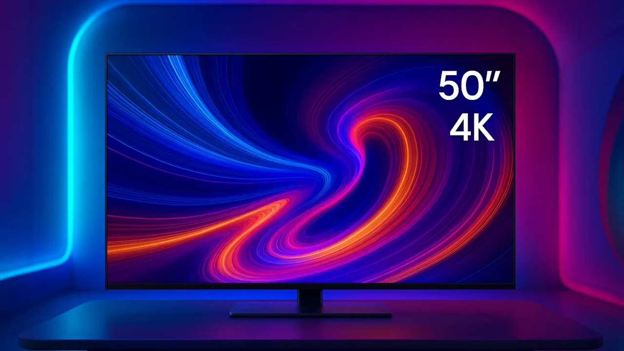 Top 6 TV 50 pol 4K compactos e leves para usar no dia a dia em 2025