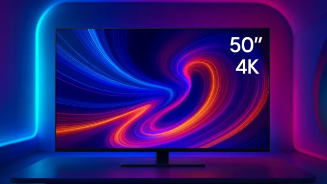 Top 6 TV 50 pol 4K compactos e leves para usar no dia a dia em 2025