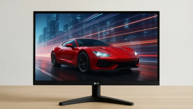 6 monitores gamer LG 24MS500 com design premium por preço justo em 2025