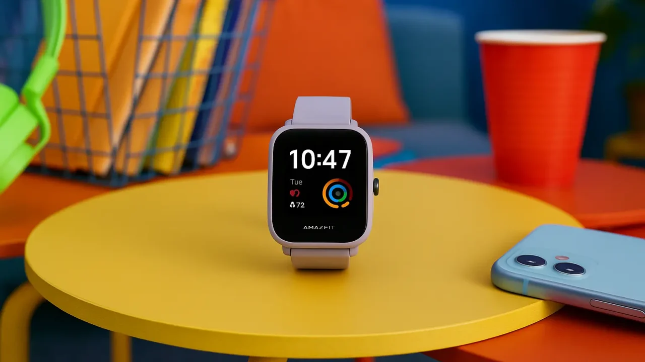 6 amazfit bip 6 stone com nota máxima dos usuários em 2025
