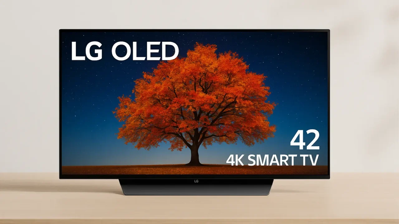 6 LG OLED C5 42 4K Smart TV com desempenho turbinado