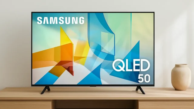 6 TVs Samsung Q60 50" com design premium por preço justo