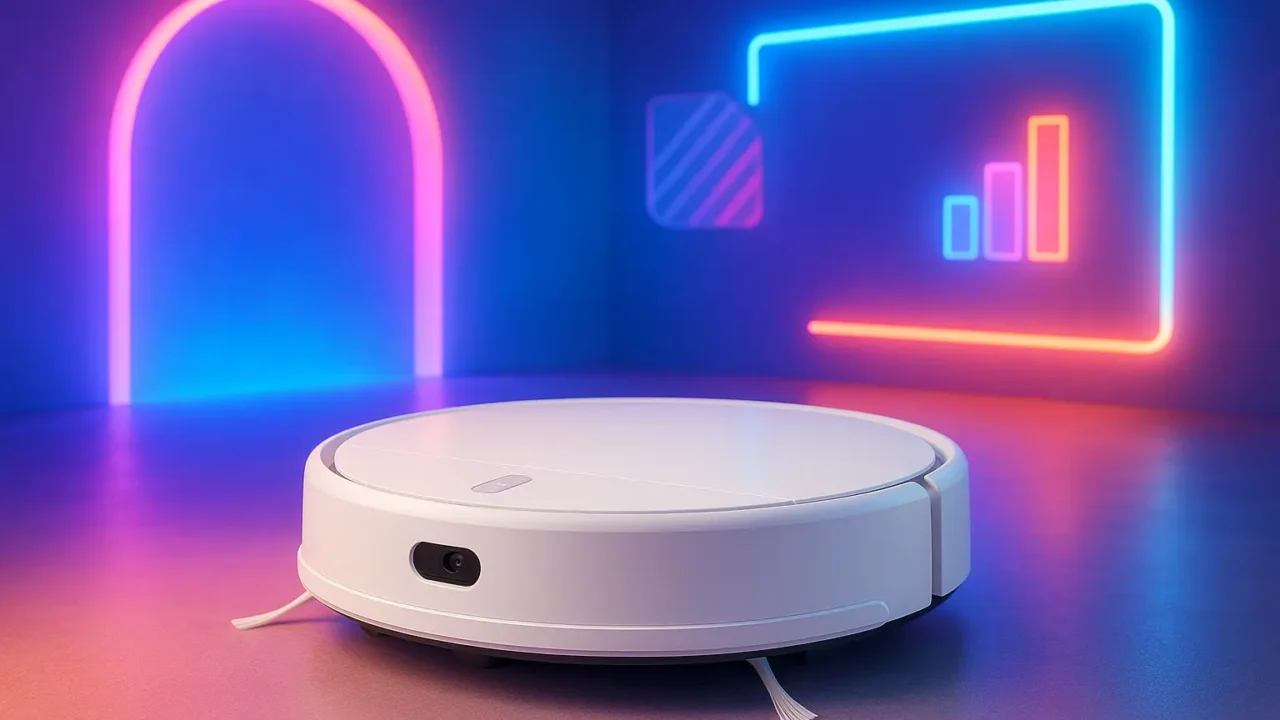 Fotografia noturna: 3 robôs aspiradores que brilham no escuro