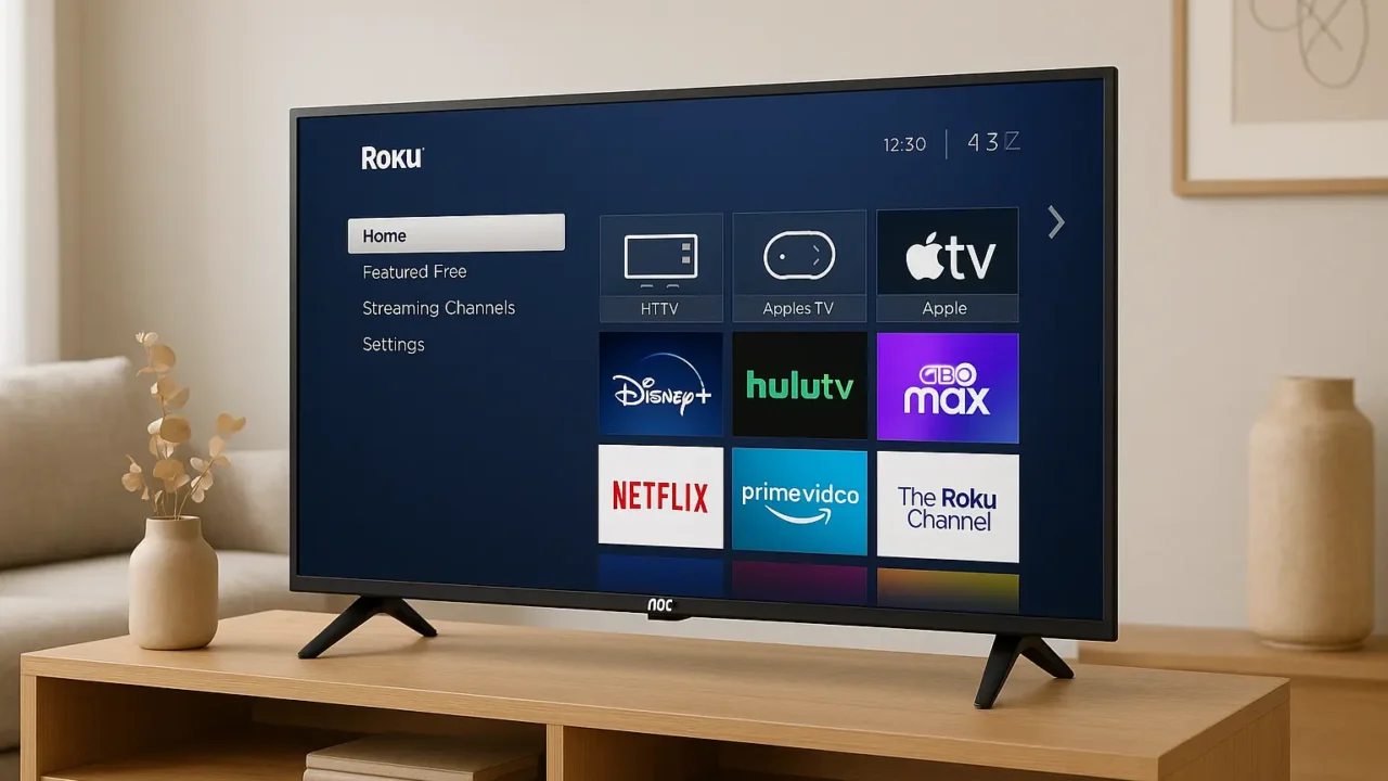 6 TV AOC Roku 43 por menos de R$ 2.200 — promoção por tempo limitado