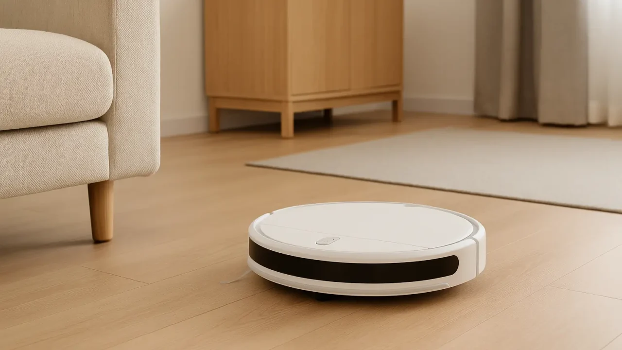 Design premium: 3 robôs aspiradores por preço justo