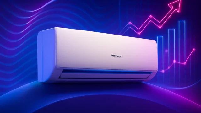 Bateria que dura: 3 Ar Condicionado Split Hi Wall para um dia inteiro