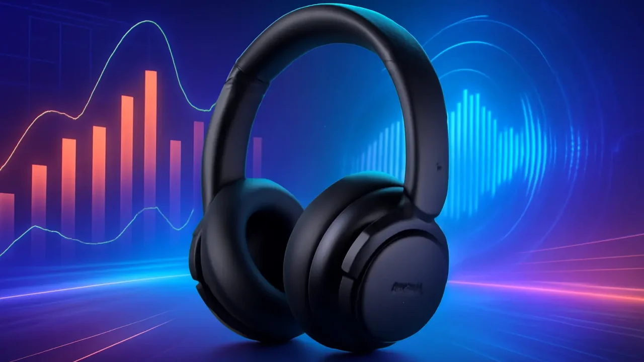 Tela infinita: 3 Fones de Ouvido Soundcore Q30 com display premium