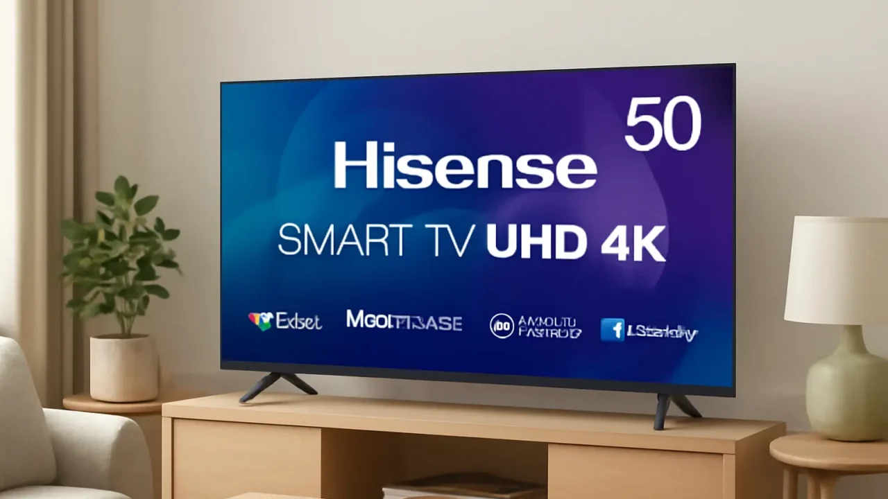 Design premium: 3 TVs Hisense por preço justo