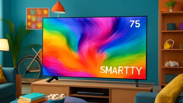 6 Smart TVs 75" com garantia estendida e suporte VIP em 11/17/2025