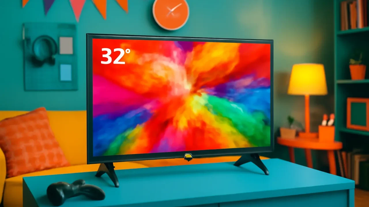 TV 32 polegadas LG até R$1.500 com avaliações ★4,6