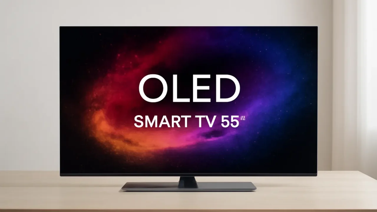 6 OLED Smart TV 55" com desempenho turbinado
