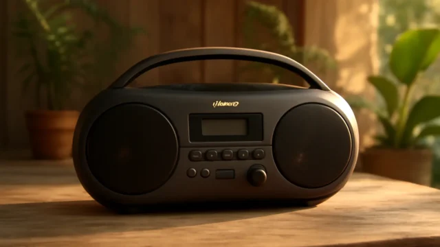 6 Caixas de Som Boombox AIWA com design premium por preço justo