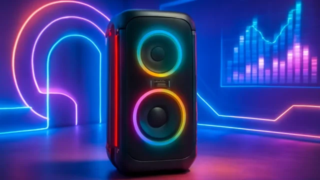6 PartyBox JBL com design premium por preço justo