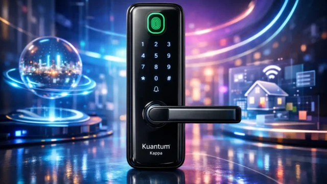Som imersivo: 3 Fechaduras Eletrônicas Digitais Kuanttum com segurança de qualidade
