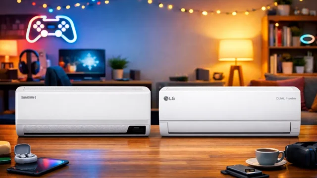 Samsung WindFree AI Inverter vs LG Dual Inverter Voice: Desempenho ou Conforto?