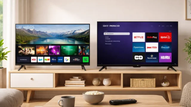 Smart TV 32" LG HD 32LR600B vs Smart TV 40" Philco Roku TV: Performance ou Tela Maior?