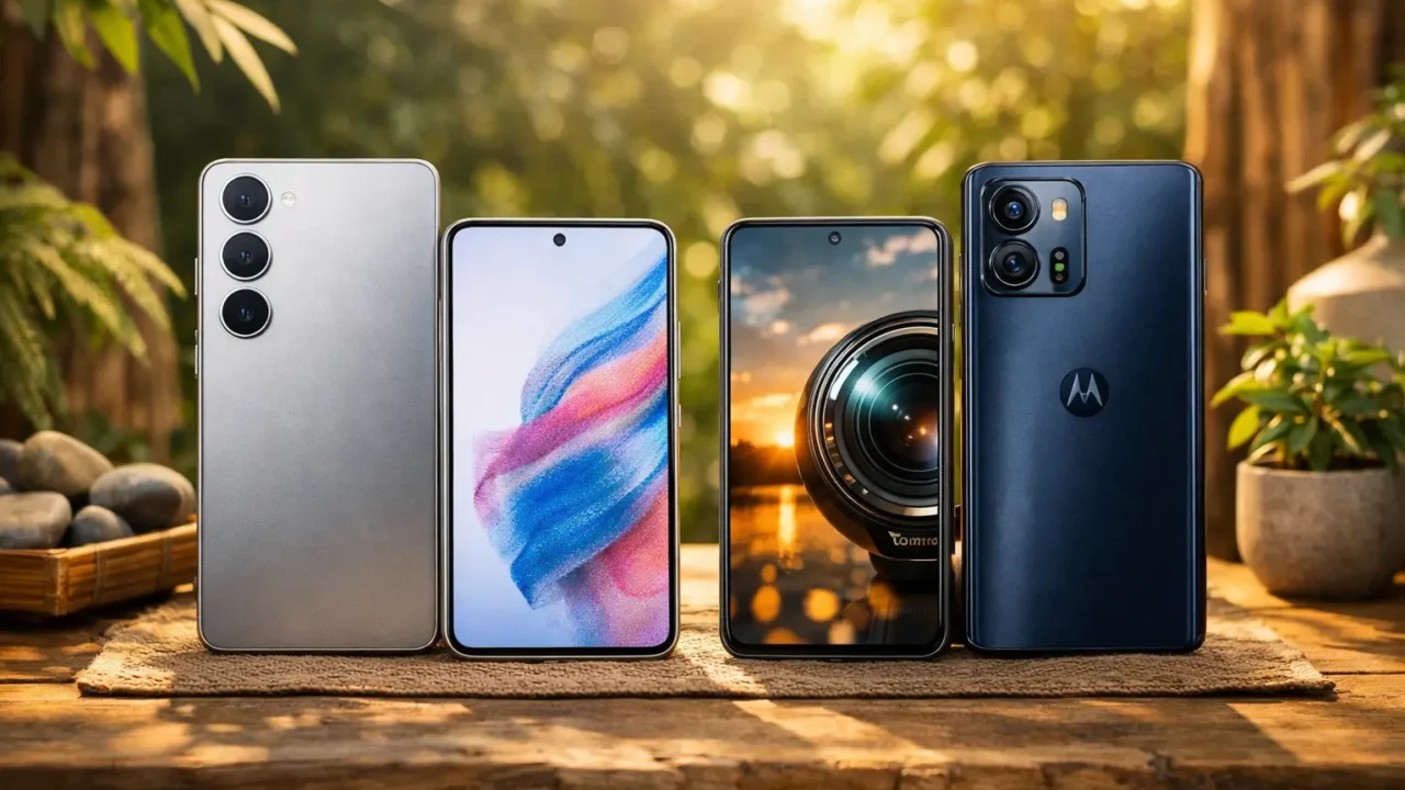 Samsung Galaxy S25 5G vs Motorola Edge 60 Pro 5G: Desempenho ou Câmera?