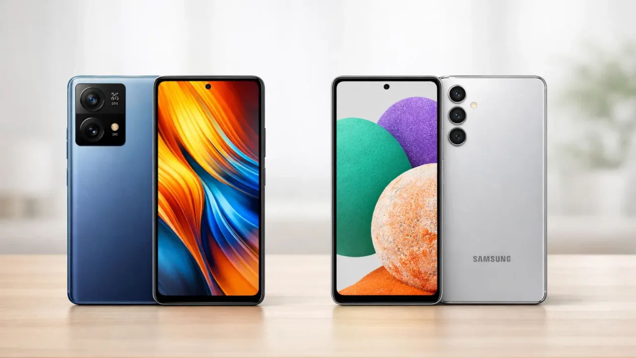 Smartphone Xiaomi Poco X7 Pro 5G vs Smartphone Samsung Galaxy A56 5G: Desempenho ou Câmera?