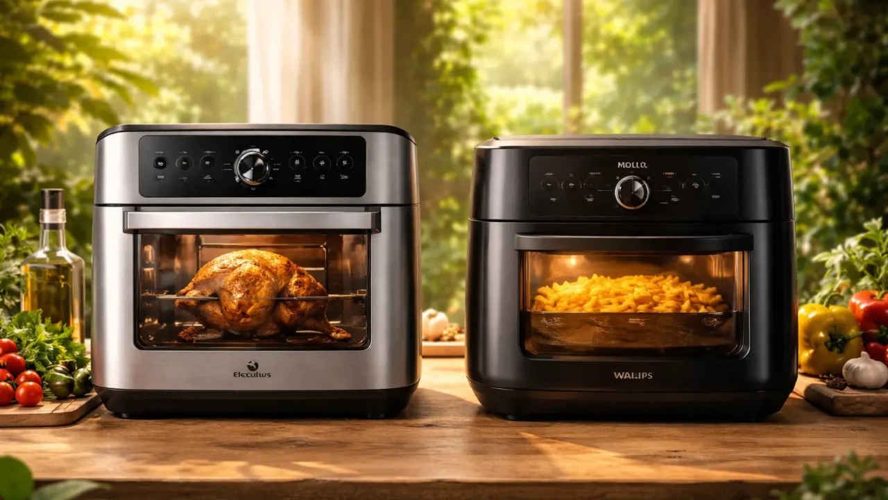 Electrolux Air Fryer Oven vs Philips Walita Air Fryer: Capacidade ou Potência?