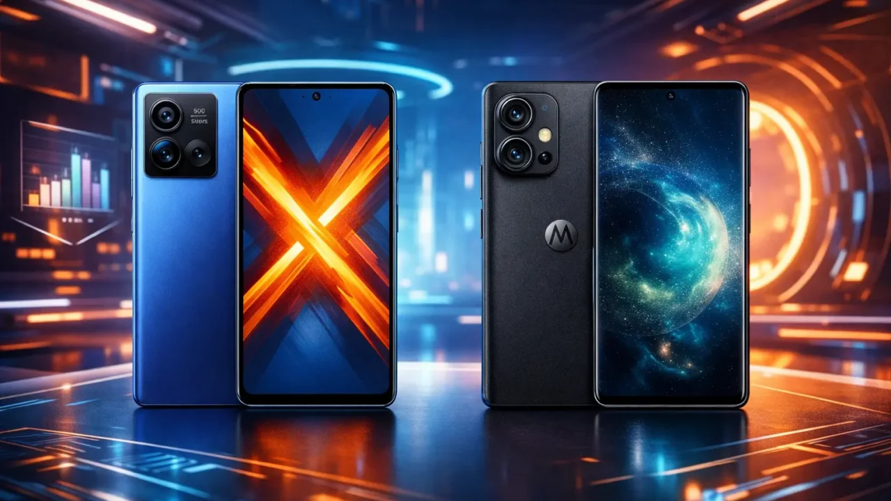 Xiaomi Poco X7 Pro 5G vs Motorola Edge 50 5G: Desempenho ou Câmera?