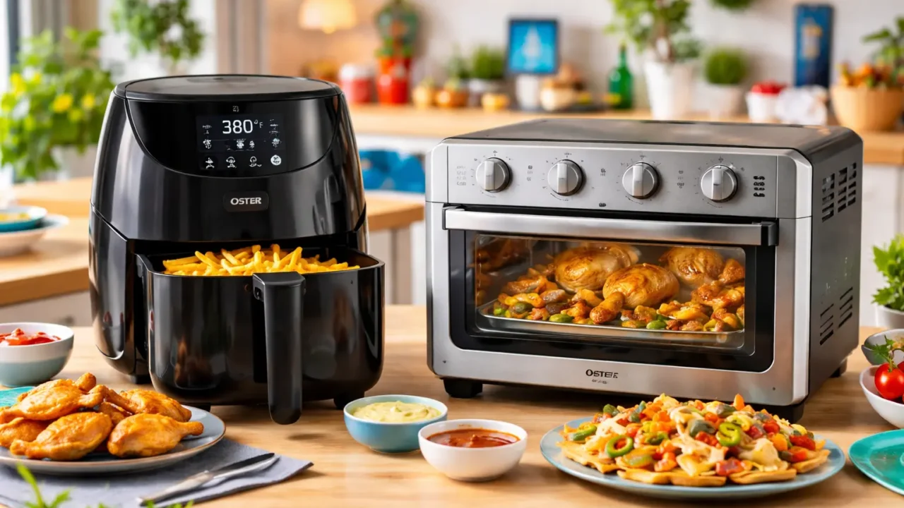Oster Air Fryer vs Oster Oven Fryer: Desempenho ou Versatilidade?