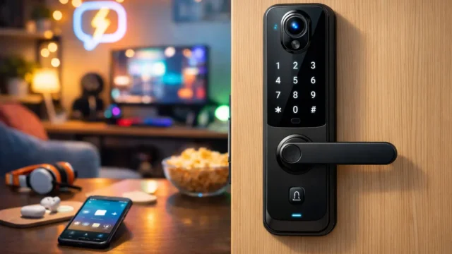 Garantia estendida: 3 Fechaduras Eletrônicas Digitais Biométricas com Suporte VIP