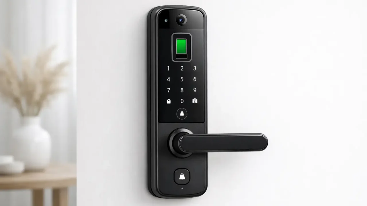 Autonomia top: 3 Fechaduras Eletrônicas com Carregamento Rápido