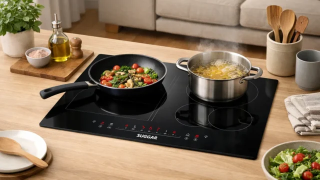 Cooktop de Indução 4 Zonas Flex Suggar: 6 modelos com mais benefícios para qualquer bolso