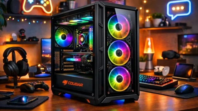 Gabinete Gamer Cougar barato