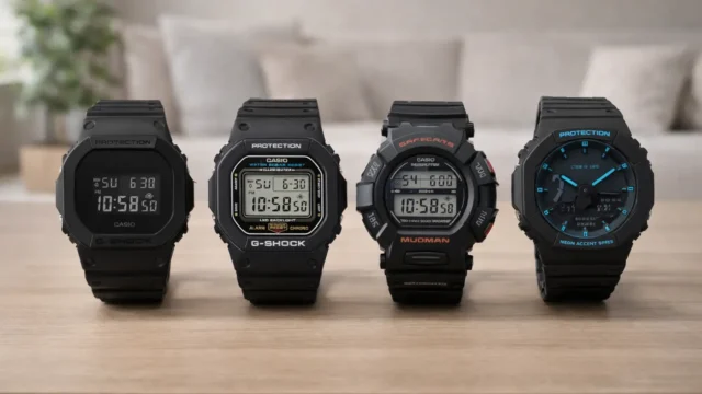 Relógios Casio G-Shock: 4 opções para quem busca resistência e estilo