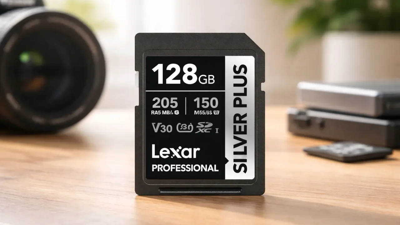 Cartão de Memória Lexar Professional Silver Plus SDXC UHS-I Card 128GB: review direto ao ponto