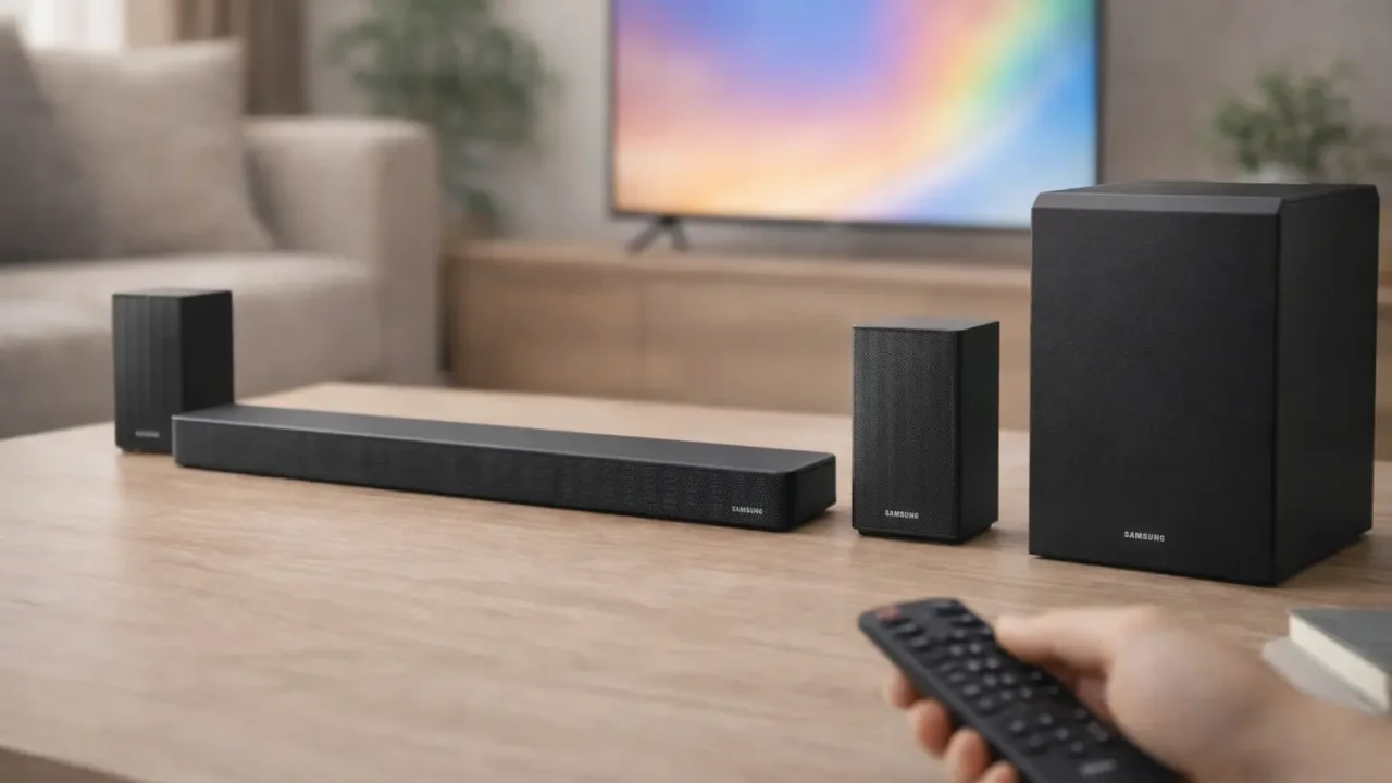 Soundbars Samsung: 4 opções para melhorar o áudio da sua TV