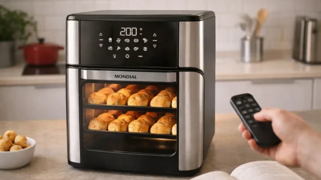 Mondial Fritadeira Air Fryer Forno Oven 12L: review direto ao ponto